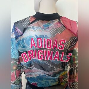 Adidas Originals x Farm Rio Venice Beach Tropical Mesh Bomber SAMPLE Ed‎ Rare
